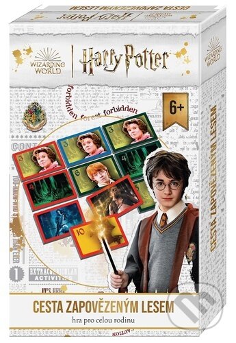 Společenská hra: Hra Harry Potter: Cesta Zapovězeným lesem (Betexa). Betexa, 2023 Společenská hra: Hra Harry Potter: Cesta Zapovězeným lesem (Betexa). Betexa, 2023