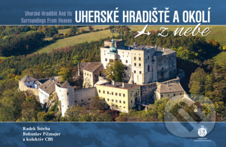 Kniha: Uherské Hradiště a okolí z nebe (Bohuslav Pilmajer a Radek Štěrba). Malované Mapy, 2023 Kniha: Uherské Hradiště a okolí z nebe (Bohuslav Pilmajer a Radek Štěrba). Malované Mapy, 2023