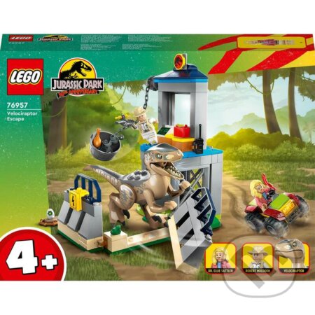 LEGO® Jurassic World 76957 Útek velociraptora, LEGO, 2023