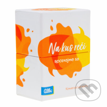 Spoločenská hra: Na kus reči - spoznajme sa! (Albi). Albi, 2023 Spoločenská hra: Na kus reči - spoznajme sa! (Albi). Albi, 2023