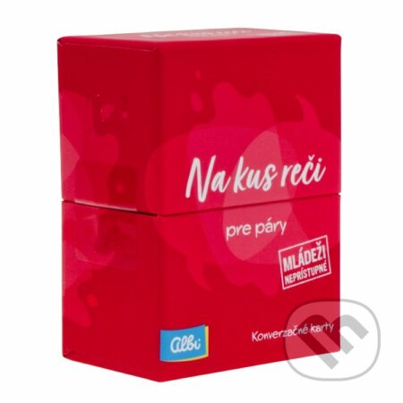Spoločenská hra: Na kus reči - pre páry 18+ (Albi). Albi, 2023 Spoločenská hra: Na kus reči - pre páry 18+ (Albi). Albi, 2023