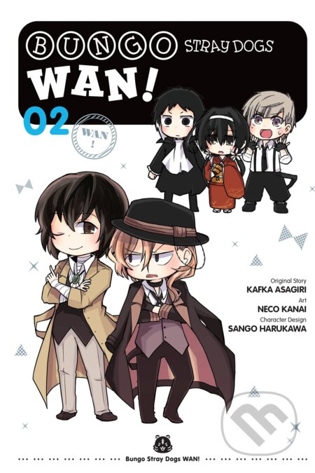Kniha: Bungo Stray Dogs: Wan! 2 (Kafka Asagiri). Yen Press, 2022 Kniha: Bungo Stray Dogs: Wan! 2 (Kafka Asagiri). Yen Press, 2022