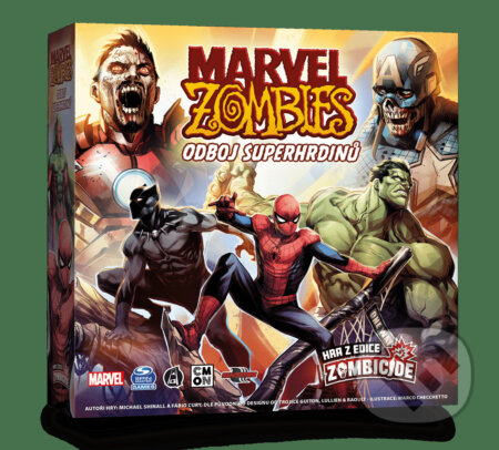 Spoločenská hra: Marvel Zombies: Odboj superhrdinů (Zombicide) (Blackfire). Blackfire, 2023 Spoločenská hra: Marvel Zombies: Odboj superhrdinů (Zombicide) (Blackfire). Blackfire, 2023
