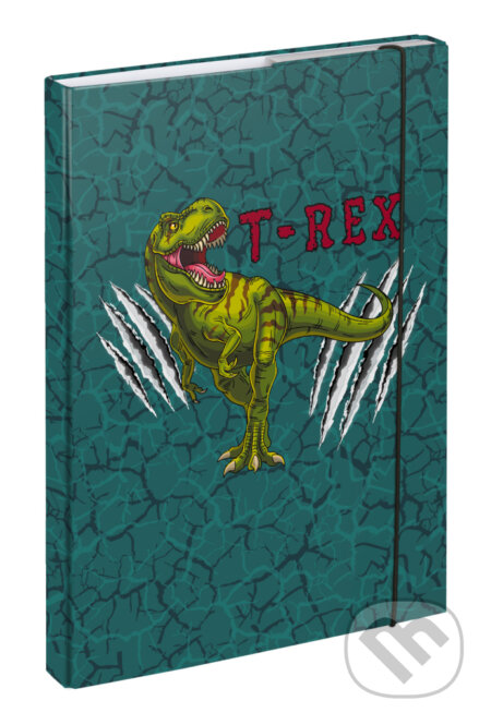 Desky na školní sešity Baagl T-REX (Presco Group). Presco Group, 2023 Desky na školní sešity Baagl T-REX (Presco Group). Presco Group, 2023