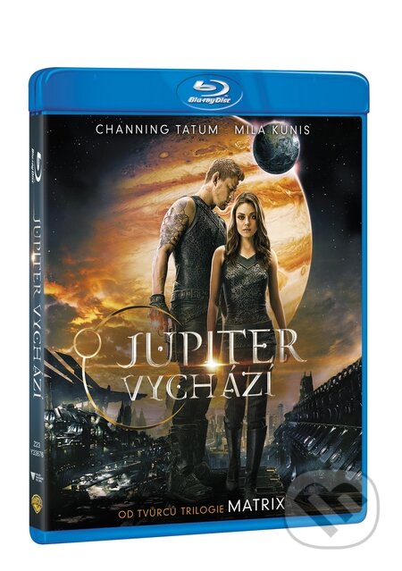 Film: Jupiter vychází (Andy Wachowski a Lana Wachowski) (Blu-ray). Magicbox, 2015 Film: Jupiter vychází (Andy Wachowski a Lana Wachowski) (Blu-ray). Magicbox, 2015