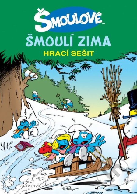 Kniha: Šmoulí zima (Peyo). Albatros CZ, 2011 Kniha: Šmoulí zima (Peyo). Albatros CZ, 2011