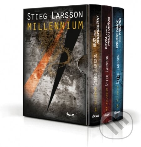 Kniha: Millennium (Stieg Larsson). Ikar, 2015 Kniha: Millennium (Stieg Larsson). Ikar, 2015