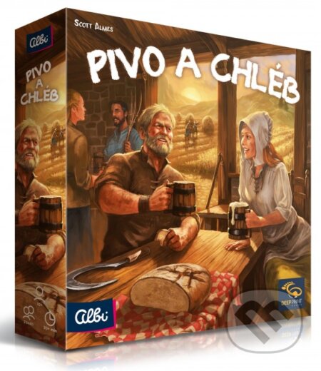 Spoločenská hra: Pivo a chléb (Scott Almes). Albi, 2023 Spoločenská hra: Pivo a chléb (Scott Almes). Albi, 2023