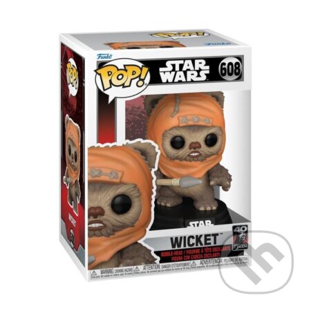 Funko POP Star Wars: Return of the Jedi 40th - Wicket (Funko). Funko, 2023 Funko POP Star Wars: Return of the Jedi 40th - Wicket (Funko). Funko, 2023
