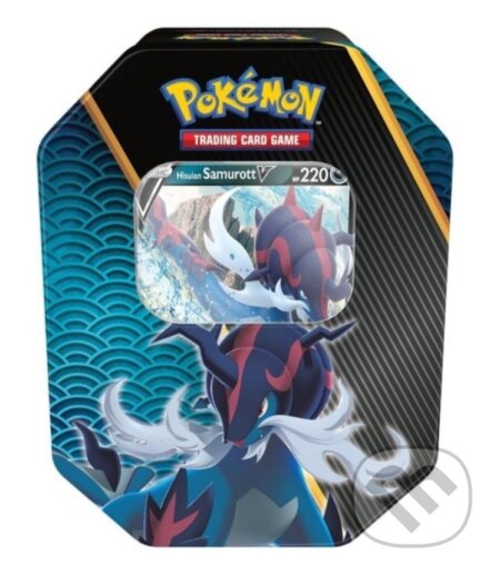 Spoločenská hra: Pokémon Hisuian Samurott V - Divergent Powers Tin (ADC BF). ADC BF, 2022 Spoločenská hra: Pokémon Hisuian Samurott V - Divergent Powers Tin (ADC BF). ADC BF, 2022