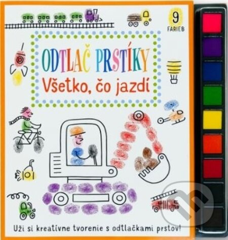 Kniha: Odtlač prstíky - Všetko, čo jazdí (Svojtka&Co.). Svojtka&Co., 2023 Kniha: Odtlač prstíky - Všetko, čo jazdí (Svojtka&Co.). Svojtka&Co., 2023