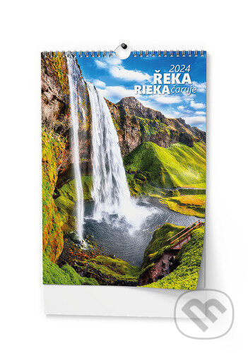 Nástěnný kalendář Řeka čaruje 2024, Baloušek, 2023