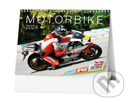 Stolní kalendář Motorbike 2024, Baloušek, 2023