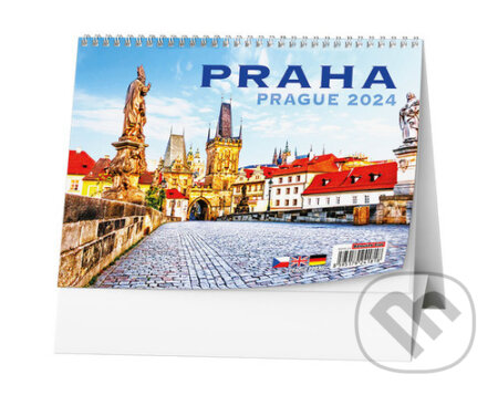 Stolní kalendář Praha 2024, Baloušek, 2023