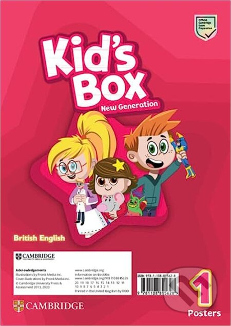 Kniha: Kid's Box New Generation 1 POSTERS (Cambridge University Press). Cambridge University Press Kniha: Kid's Box New Generation 1 POSTERS (Cambridge University Press). Cambridge University Press