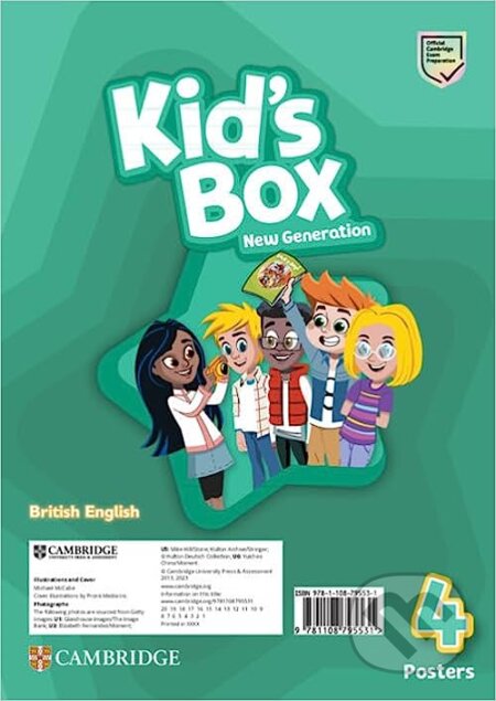 Kniha: Kid's Box New Generation 4 POSTERS (Cambridge University Press). Cambridge University Press Kniha: Kid's Box New Generation 4 POSTERS (Cambridge University Press). Cambridge University Press