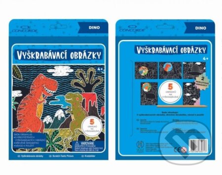 Vyškrabávací obrázky - Dino (Concorde). Concorde, 2023 Vyškrabávací obrázky - Dino (Concorde). Concorde, 2023