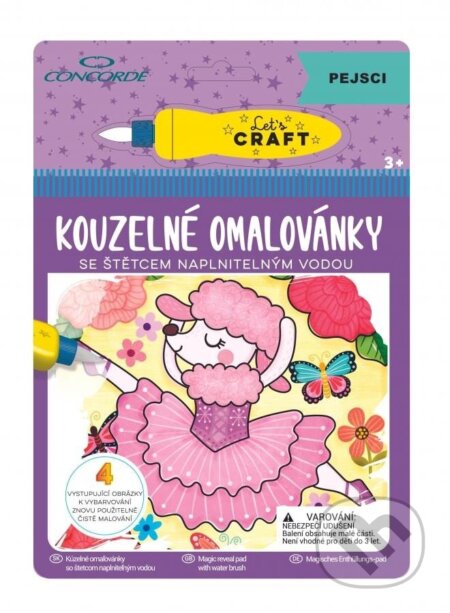 Kniha: Kouzelné omalovánky - Pejsci (Concorde). Concorde, 2023 Kniha: Kouzelné omalovánky - Pejsci (Concorde). Concorde, 2023