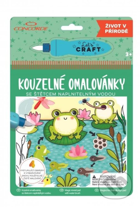 Kniha: Kouzelné omalovánky - Život v přírodě (Concorde). Concorde, 2023 Kniha: Kouzelné omalovánky - Život v přírodě (Concorde). Concorde, 2023