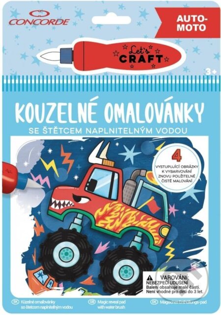 Kniha: Kouzelné omalovánky - Auto-moto (Concorde). Concorde, 2023 Kniha: Kouzelné omalovánky - Auto-moto (Concorde). Concorde, 2023