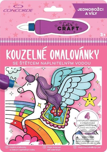 Kniha: Kouzelné omalovánky - Jednorožci a víly (Concorde). Concorde, 2023 Kniha: Kouzelné omalovánky - Jednorožci a víly (Concorde). Concorde, 2023