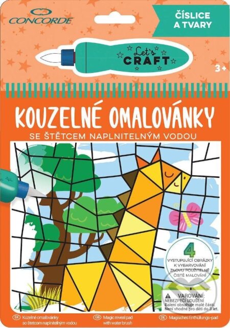Kniha: Kouzelné omalovánky - Číslice a tvary (Concorde). Concorde, 2023 Kniha: Kouzelné omalovánky - Číslice a tvary (Concorde). Concorde, 2023