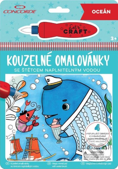 Kniha: Kouzelné omalovánky - Oceán (Concorde). Concorde, 2023 Kniha: Kouzelné omalovánky - Oceán (Concorde). Concorde, 2023