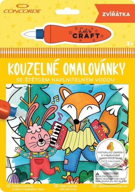 Kniha: Kouzelné omalovánky - Zvířátka (Concorde). Concorde, 2023 Kniha: Kouzelné omalovánky - Zvířátka (Concorde). Concorde, 2023