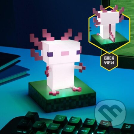 Icon svetlo Minecraft - Axolot (Trigo). Trigo, 2023 Icon svetlo Minecraft - Axolot (Trigo). Trigo, 2023