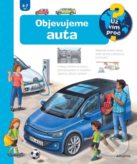 Kniha: Objevujeme auta (Andrea Erne). Albatros CZ, 2023 Kniha: Objevujeme auta (Andrea Erne). Albatros CZ, 2023