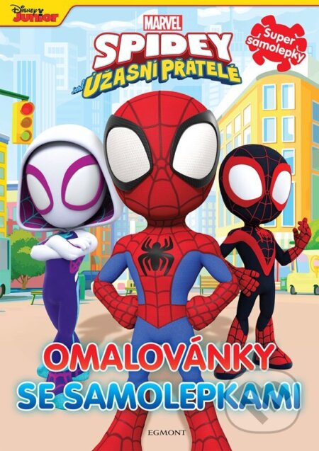 Kniha: Marvel: Spidey a jeho úžasní přátelé - Omalovánky se samolepkami (Egmont ČR). Egmont ČR, 2023 Kniha: Marvel: Spidey a jeho úžasní přátelé - Omalovánky se samolepkami (Egmont ČR). Egmont ČR, 2023