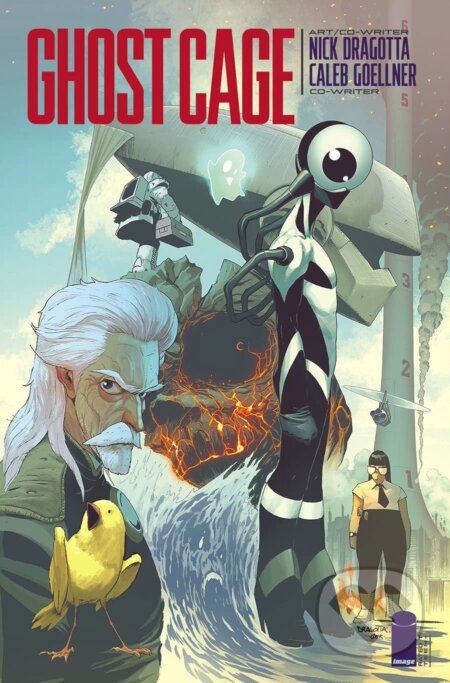 Kniha: Ghost Cage (Nick Dragotta a Caleb Goellner). Image Comics, 2022 Kniha: Ghost Cage (Nick Dragotta a Caleb Goellner). Image Comics, 2022