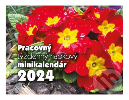 Pracovný týždenný riadkový minikalendár 2024, Form Servis, 2023