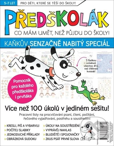 Kniha: Předškolák speciál Kaňkův senzačně nabitý speciál (Extra Publishing). Extra Publishing, 2023 Kniha: Předškolák speciál Kaňkův senzačně nabitý speciál (Extra Publishing). Extra Publishing, 2023