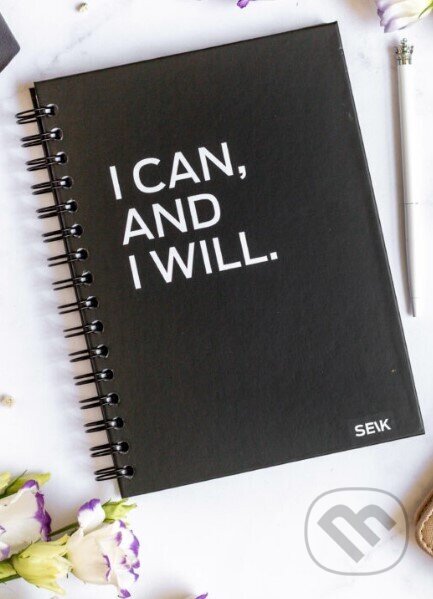 Plánovač - I can and I wiil (neuvedný). Vydavateľstvo SEIK, 2023 Plánovač - I can and I wiil (neuvedný). Vydavateľstvo SEIK, 2023