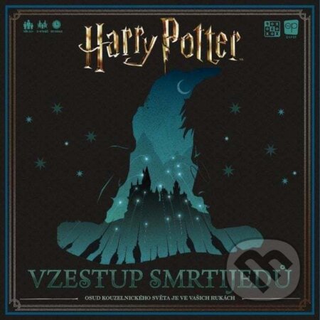 Spoločenská hra: Harry Potter: Vzestup Smrtijedů (Andrew Wolf a Patrick Marino). REXhry, 2023 Spoločenská hra: Harry Potter: Vzestup Smrtijedů (Andrew Wolf a Patrick Marino). REXhry, 2023