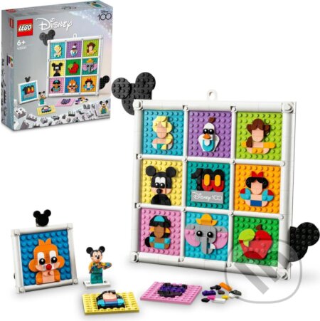 Spoločenská hra: LEGO® Disney 43221 100 rokov obľúbených animovaných postáv Disney (LEGO). LEGO, 2023 Spoločenská hra: LEGO® Disney 43221 100 rokov obľúbených animovaných postáv Disney (LEGO). LEGO, 2023