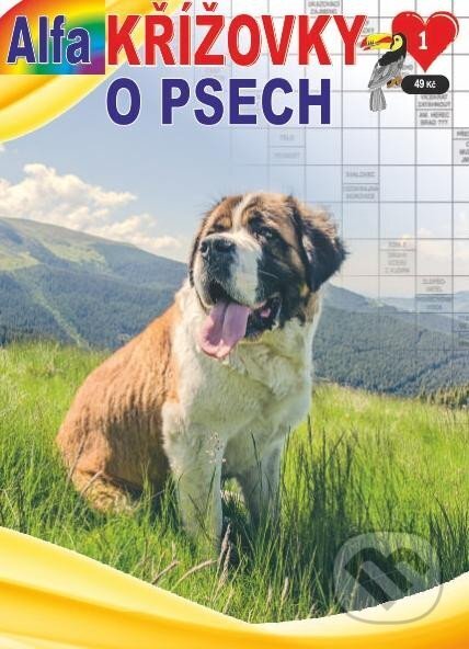 Kniha: Křížovky o psech 1/2023 (Alfasoft). Alfasoft, 2023 Kniha: Křížovky o psech 1/2023 (Alfasoft). Alfasoft, 2023