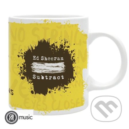 Ed Sheeran Hrnček keramický 320 ml - Subtract (ABYstyle). ABYstyle, 2023 Ed Sheeran Hrnček keramický 320 ml - Subtract (ABYstyle). ABYstyle, 2023