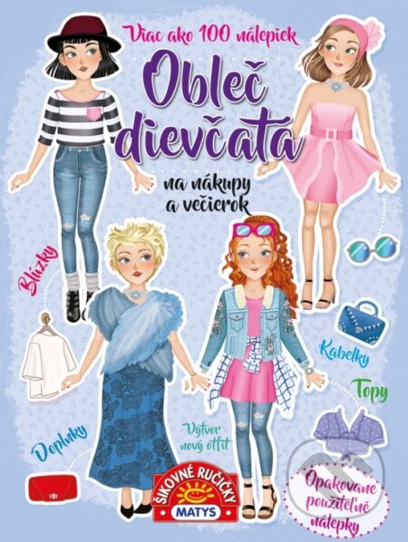 Kniha: Obleč dievčatá na nákupy a večierok, 2023 Kniha: Obleč dievčatá na nákupy a večierok, 2023