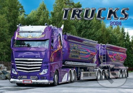 Nástenný kalendár Trucks 2024 (Spektrum grafik). Spektrum grafik, 2023 Nástenný kalendár Trucks 2024 (Spektrum grafik). Spektrum grafik, 2023