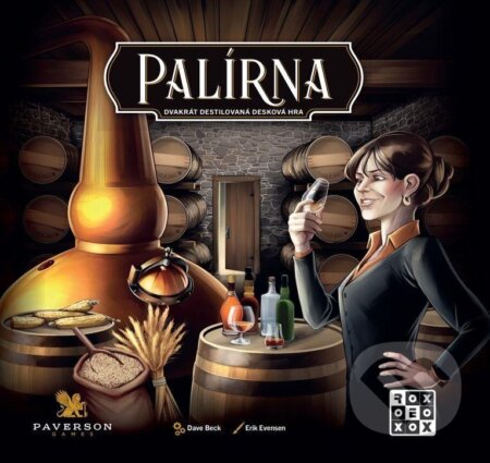 Spoločenská hra: Palírna (REXhry). REXhry, 2023 Spoločenská hra: Palírna (REXhry). REXhry, 2023