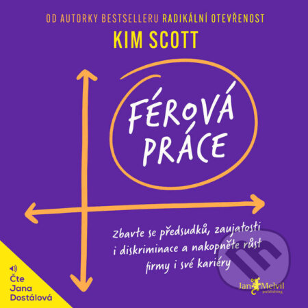 Audiokniha: Férová práce (Kim Scott). Jan Melvil publishing, 2023 Audiokniha: Férová práce (Kim Scott). Jan Melvil publishing, 2023