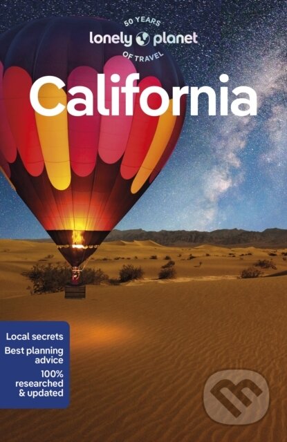 Kniha: California (Alexis Averbuck, Alison Bing, Anita Isalska, Ashley Harrell, Celeste Brash, Julie Tremaine, Megan Leon, Ryan Ver Berkmoes a Wendy Yanagihara). Lonely Planet, 2023 Kniha: California (Alexis Averbuck, Alison Bing, Anita Isalska, Ashley Harrell, Celeste Brash, Julie Tremaine, Megan Leon, Ryan Ver Berkmoes a Wendy Yanagihara). Lonely Planet, 2023