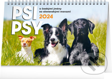 Stolní kalendář Psi – Psy CZ/SK 2024 (Notique). Notique, 2023 Stolní kalendář Psi – Psy CZ/SK 2024 (Notique). Notique, 2023