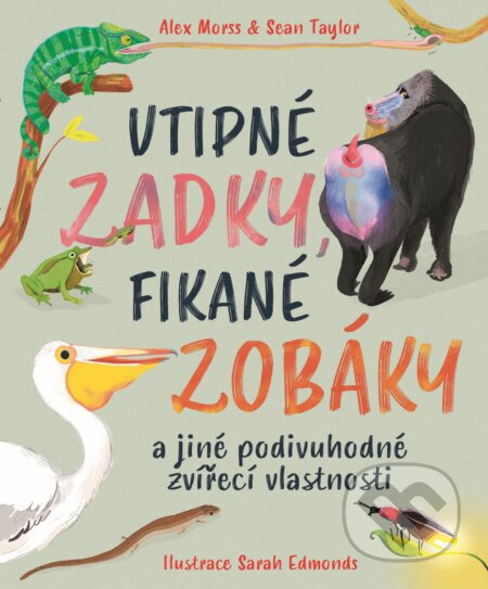 Kniha: Vtipné zadky, fikané zobáky (Alex Morss a Sean Taylor). Drobek, 2023 Kniha: Vtipné zadky, fikané zobáky (Alex Morss a Sean Taylor). Drobek, 2023