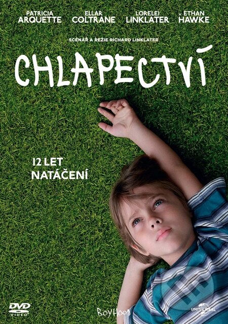 Film: Chlapectví (Richard Linklater) (DVD). Bonton Film, 2015 Film: Chlapectví (Richard Linklater) (DVD). Bonton Film, 2015