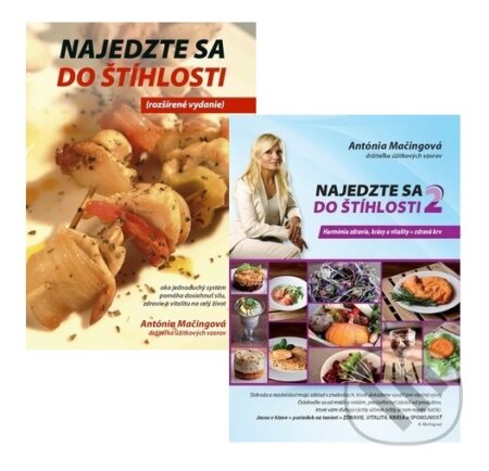 Kniha: Najedzte sa do štíhlosti 1+2 (kolekcia) (Antónia Mačingová). Antonialifestyle28 Kniha: Najedzte sa do štíhlosti 1+2 (kolekcia) (Antónia Mačingová). Antonialifestyle28