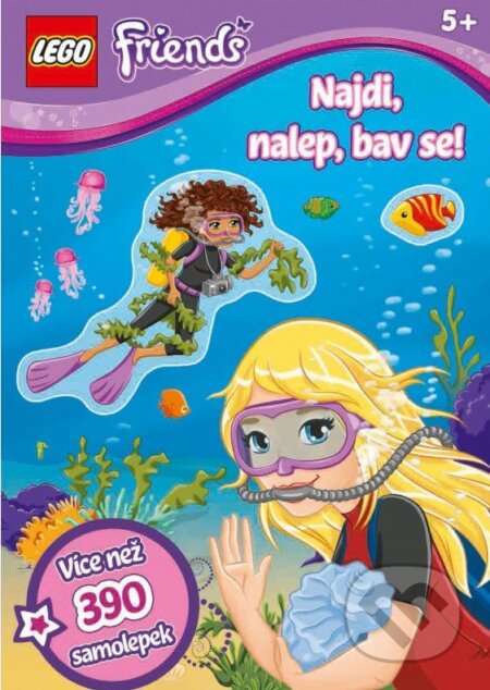 Kniha: LEGO Friends: Najdi, nalep, bav se! (Computer Press). Computer Press, 2015 Kniha: LEGO Friends: Najdi, nalep, bav se! (Computer Press). Computer Press, 2015