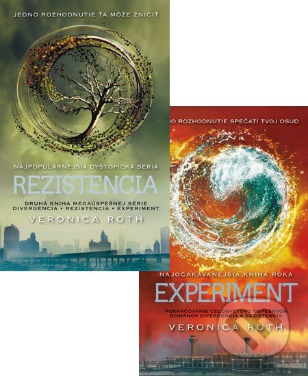 Kniha: Rezistencia + Experiment (Kolekcia dvoch titulov) (Veronica Roth). Slovart, 2014 Kniha: Rezistencia + Experiment (Kolekcia dvoch titulov) (Veronica Roth). Slovart, 2014